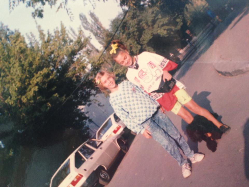 Prietena Micai, Andreea, a postat pe Facebook o fotografie de acum 20 de ani