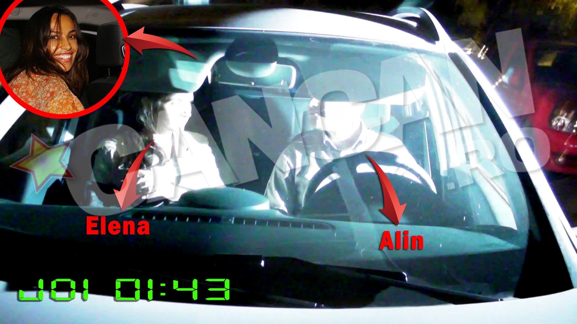 Madalina a plecat impreuna cu fratele ei, Alin, si cu proaspata cumnata, Elena