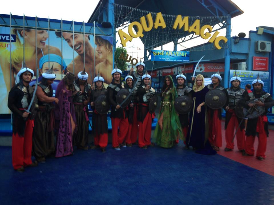 Radu Jr si prietenii sai au fost alaturi de edil in carul alegoric