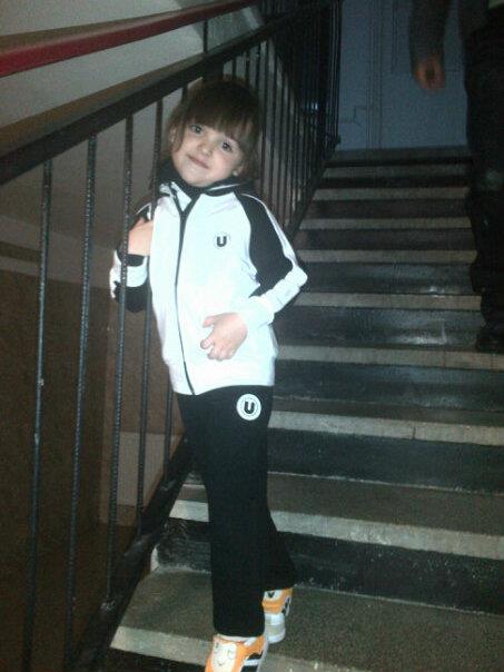 Rania isi sustinea tatal pe cand acesta juca la U Cluj