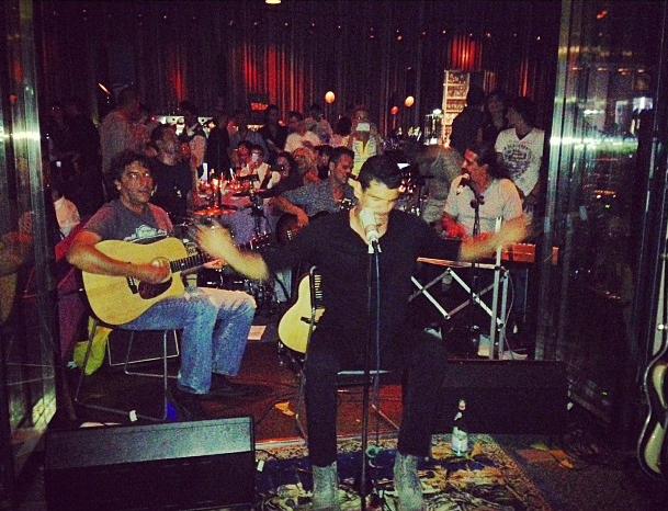 Trupa Vama a sustinut miercuri seara un concert la un restaurant select din zona Herastrau