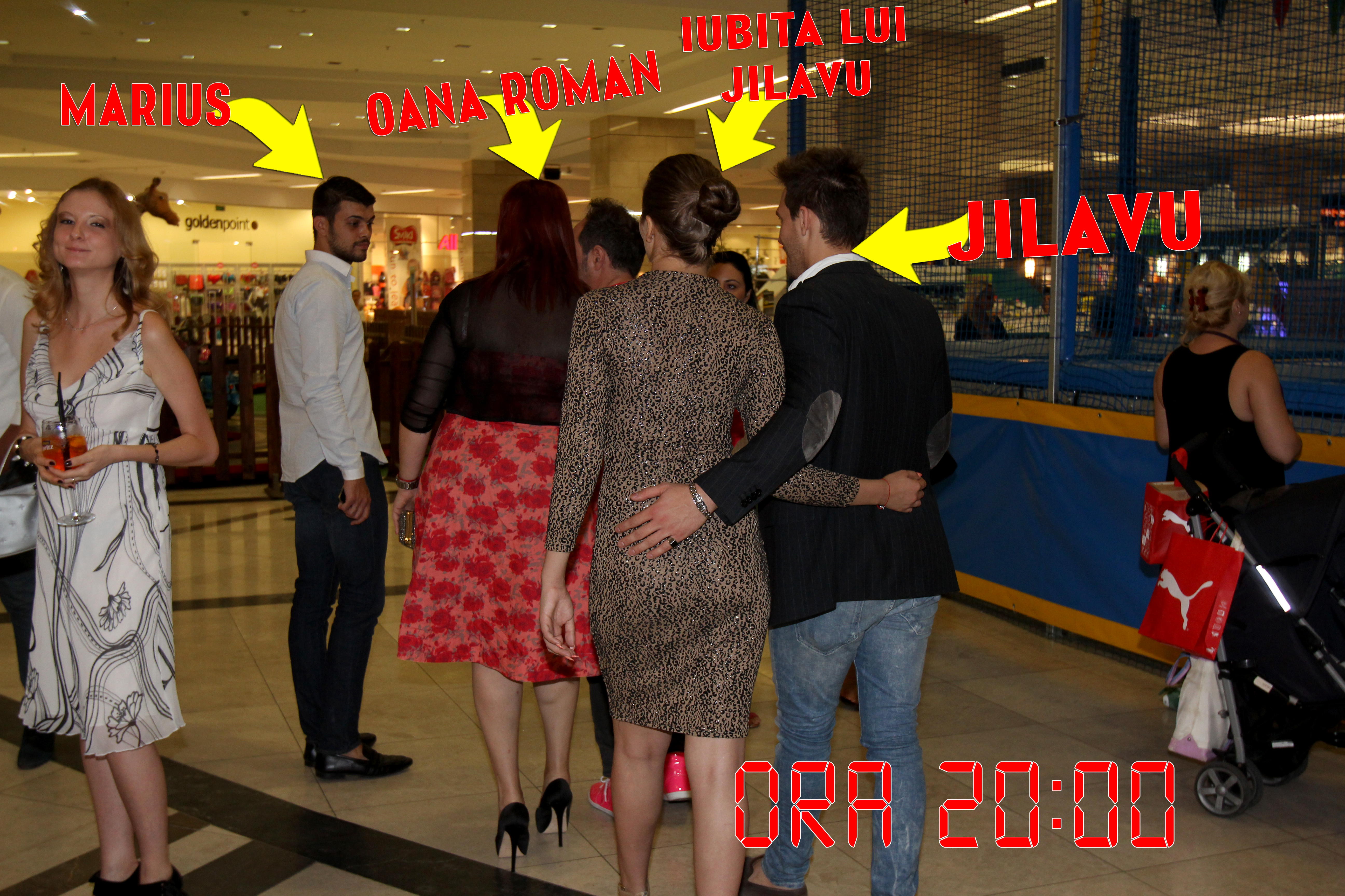 La finalul petrecerii, cele doua cupluri pleaca impreuna