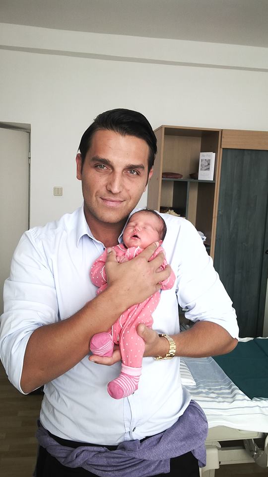 Bogdan Ionescu este un tatic fericit