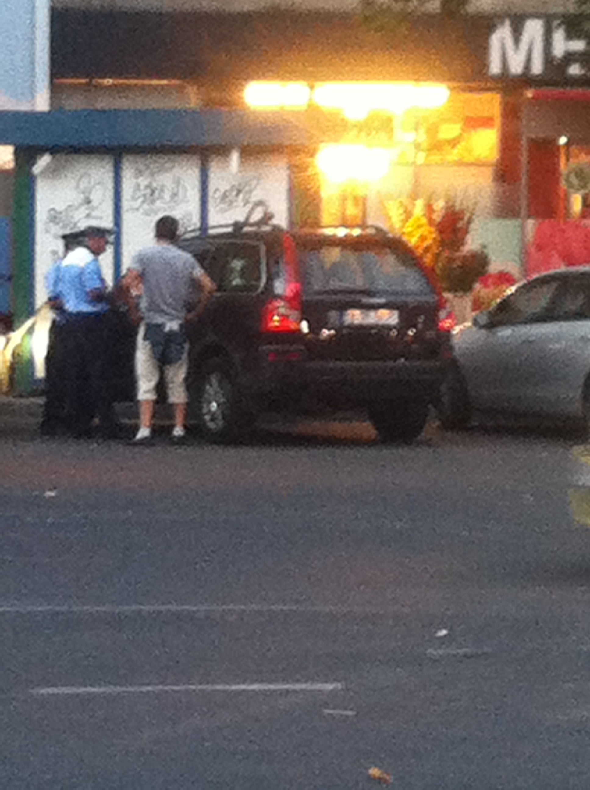 Gabriela a fost trasa pe dreapta de oamenii lege, dupa ce a incalcat regulile de circulatie