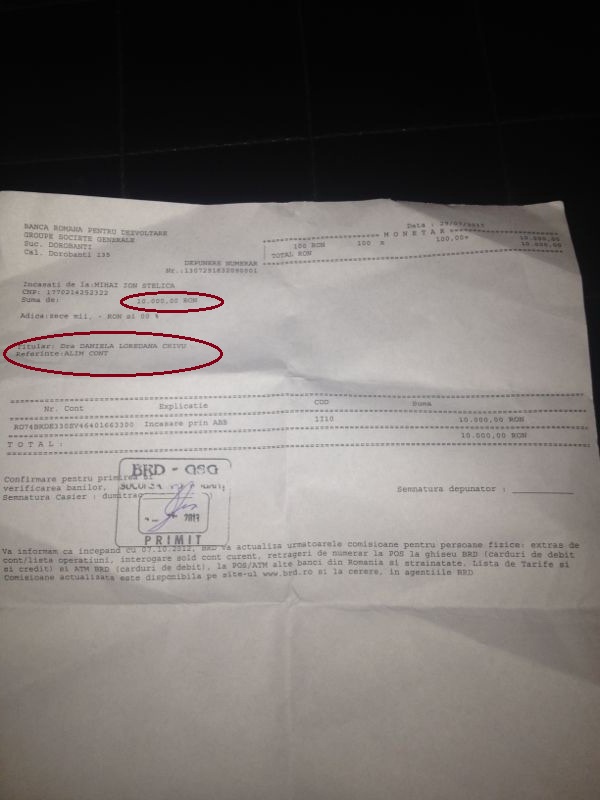 Leo i-a trimis Loredanei 100 de milioane pentru a plati reparatia gardului