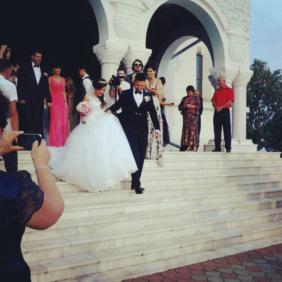 Cei doi s-au casatorit religios in urma cu doua saptamani