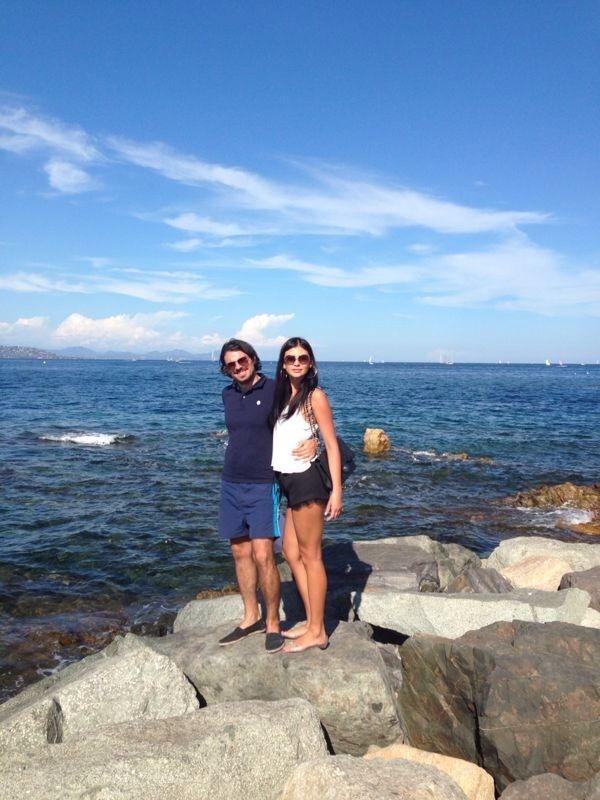 Cei doi soti au stat la Monaco ina celasi hotel cu reprezentati ai fotbalului international