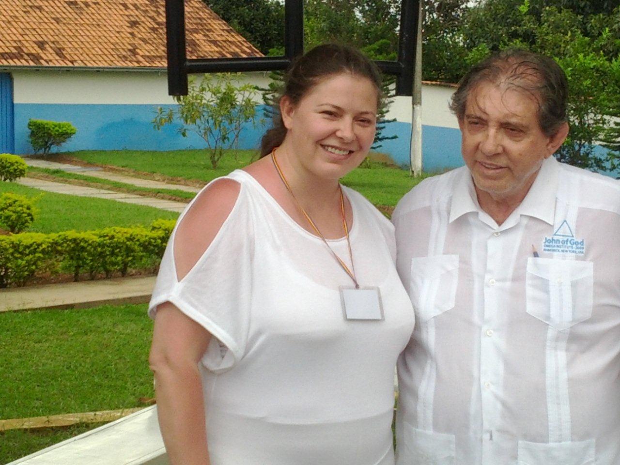 Din dorinta evolutiei spirituale, Rita a ajuns in Brazilia, la celebrul vindecator John of God