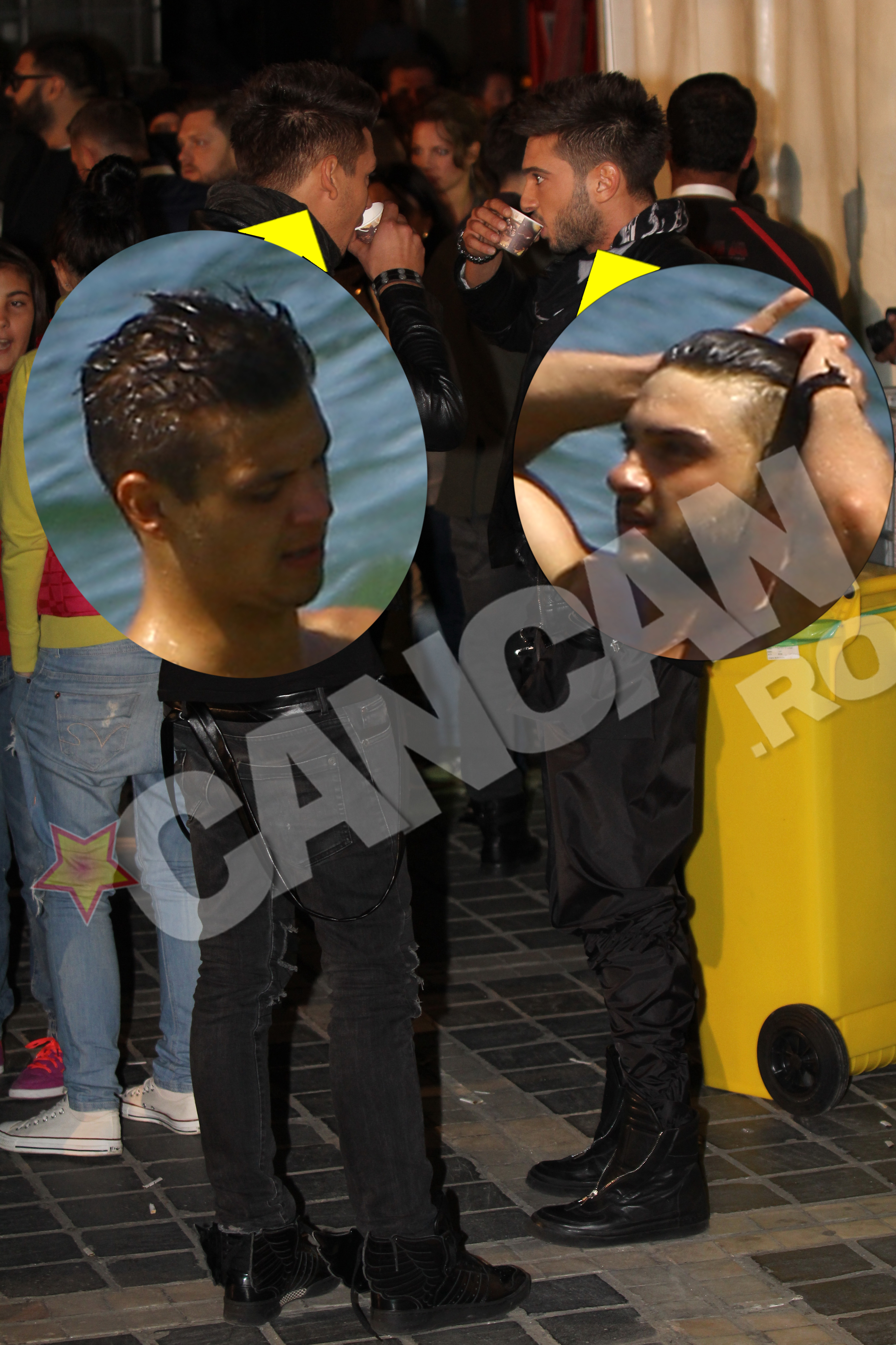 Baietii de la LaLa Band au avut nevoie de un stimulent ca sa se incalzeasca