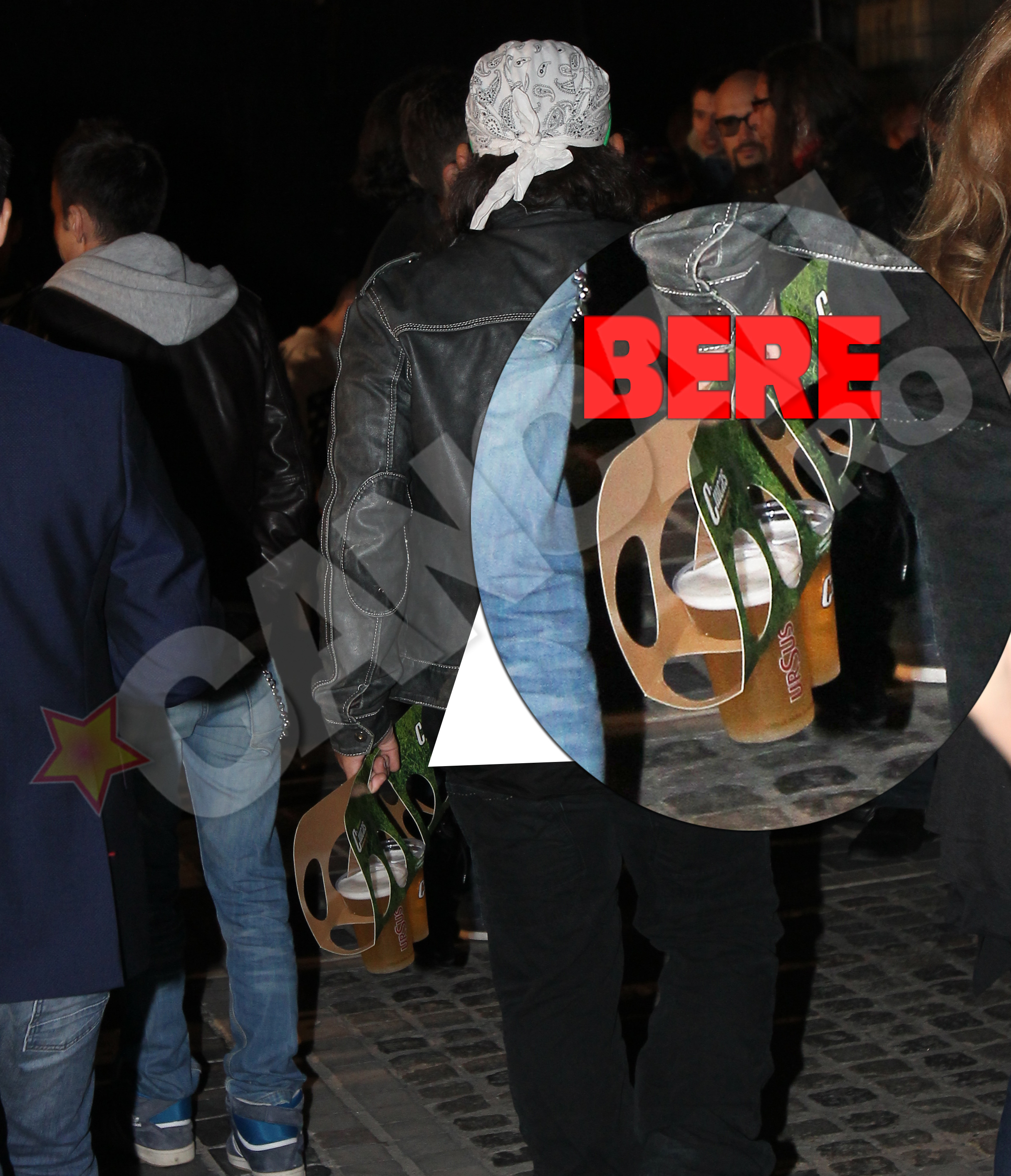 Adrian Igrisan, solistul trupei Cargo, si-a arovizionat colegii cu bere, ca sa stinga vodca