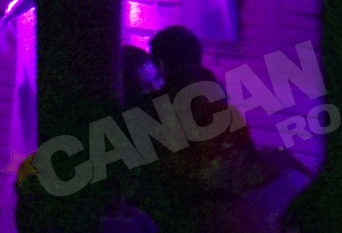 Turcu a reusit sa ii fure o imbratisare si un sarut Ginei