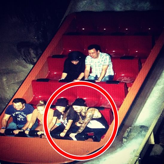 Alex si Antonia s-au distrat in parcurile de distractii din Istanbul