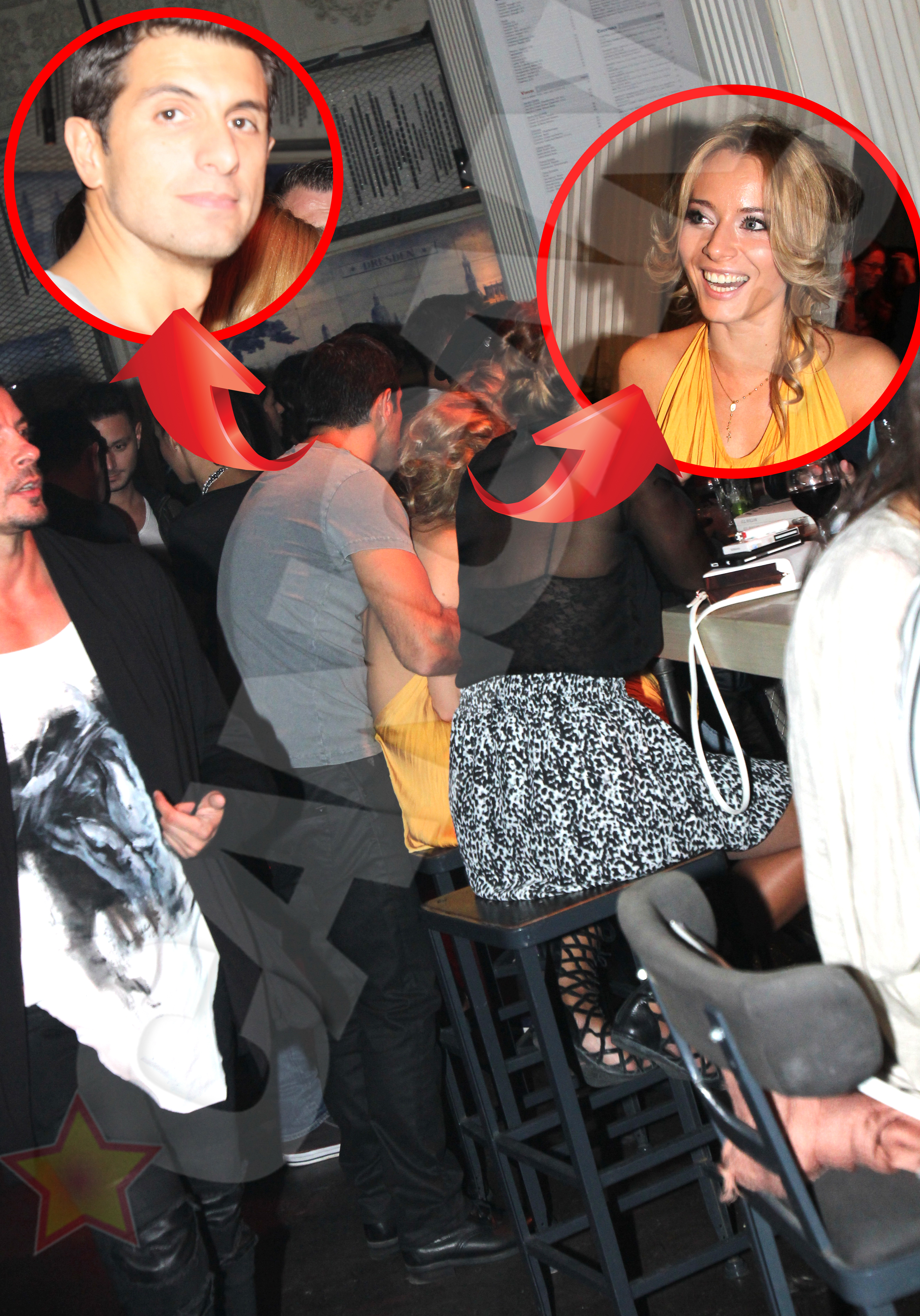 Cosmin i-a fost prin preajma toata seara Laurei si, la un moment dat, a luat-o in brate