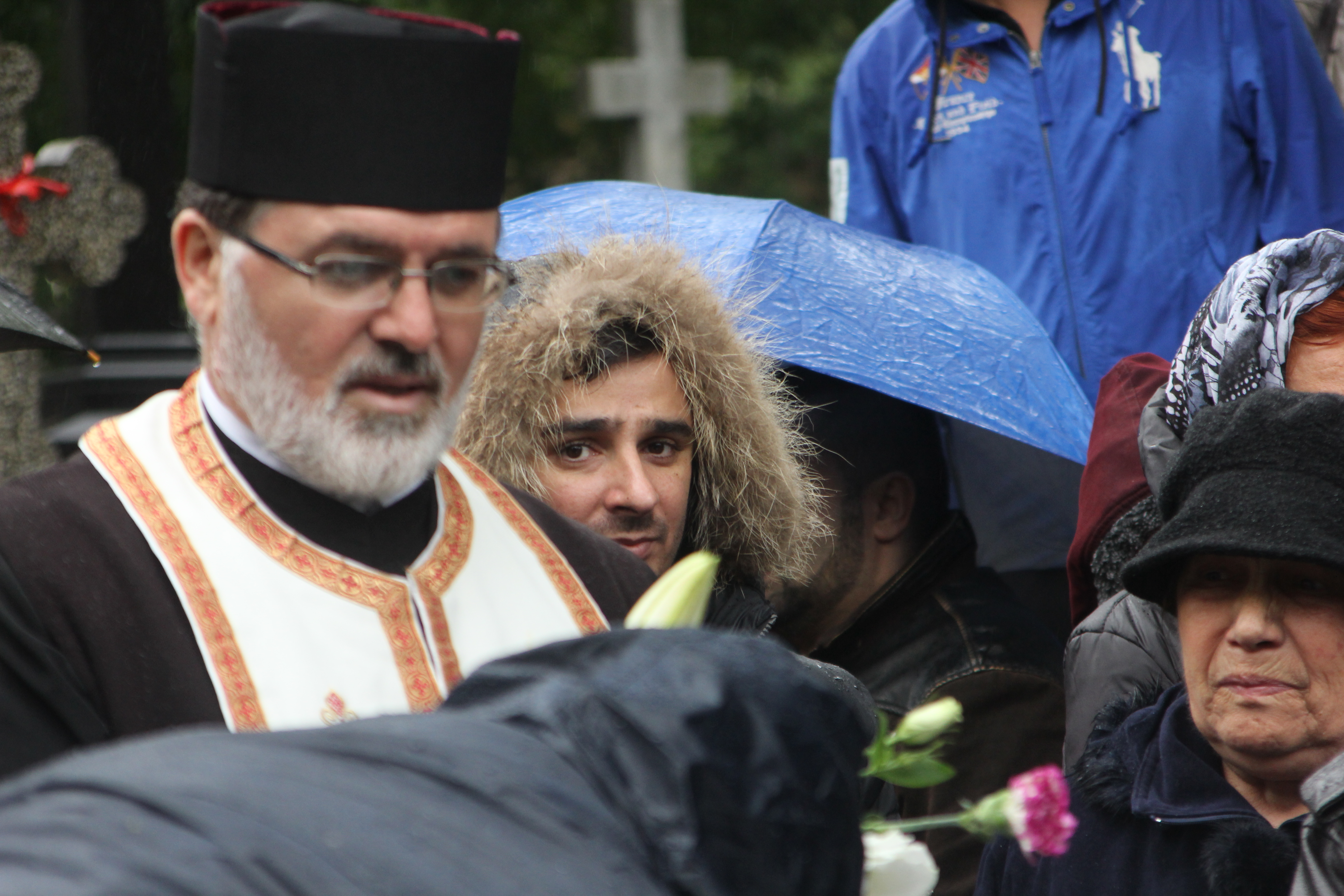 In ciuda ploii, Liviu Guta a stat la toata slujba