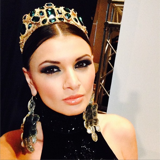 Ramona a defilat in cadrul Festivalului Dubai Fashion Week in