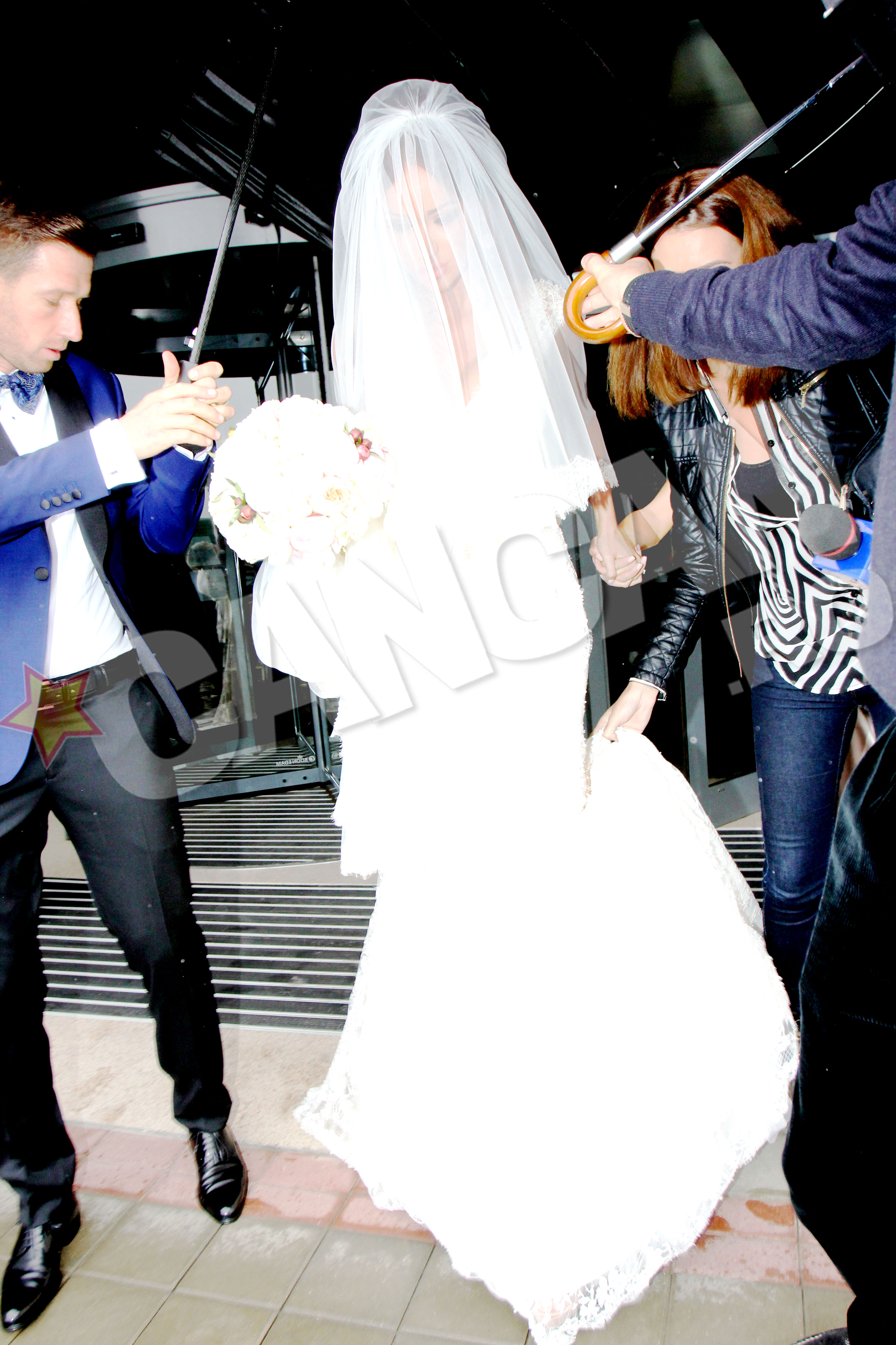 Voalul purtat de Bianca la biserica nu a fost tocmai pe gustul Biancai