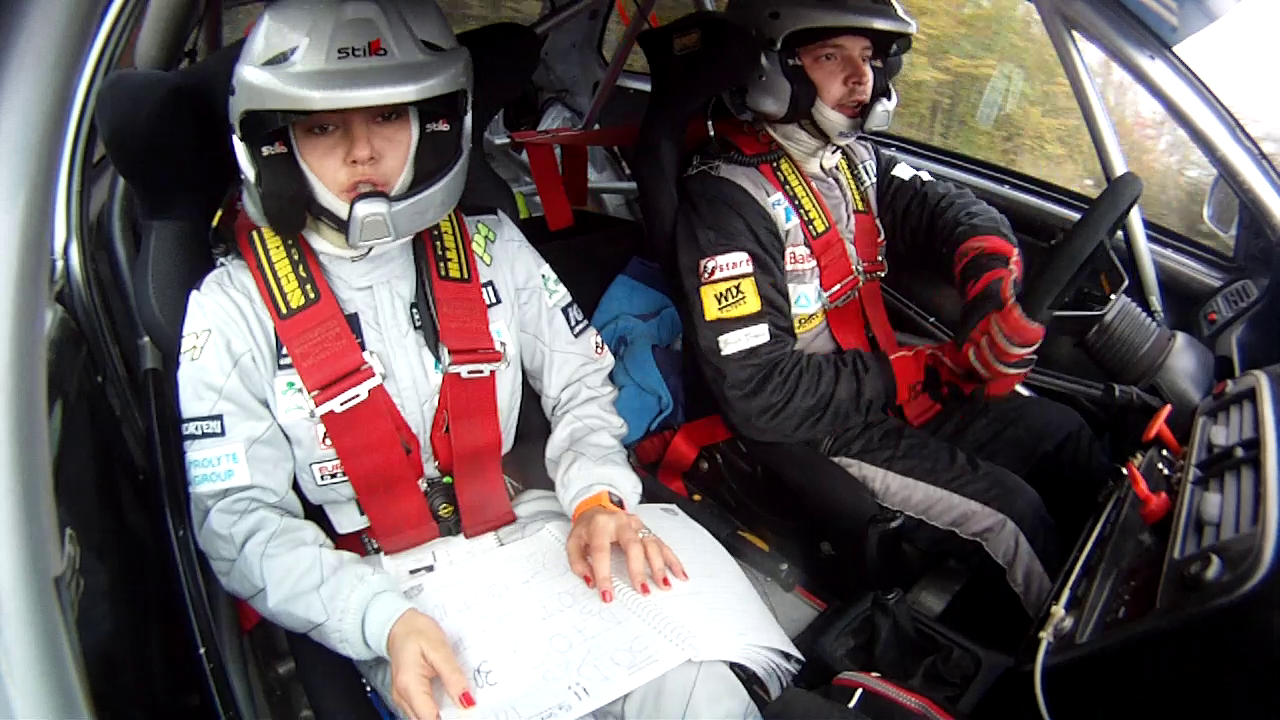 Roxana a particpat la calificarile din inaintea raliului