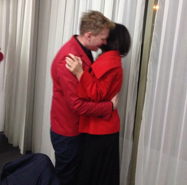 In ciuda diferentei de varsta intre cei doi pare sa existe 