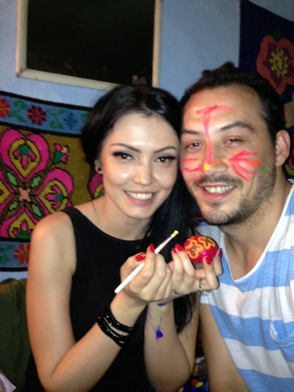 Andreea si Stefan pe vremea cand erau un cuplu fericit