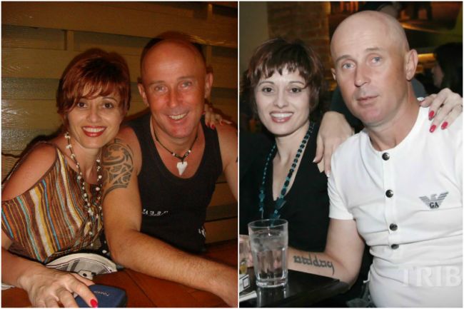 Mugur Mihaescu si sotia lui, Rodica