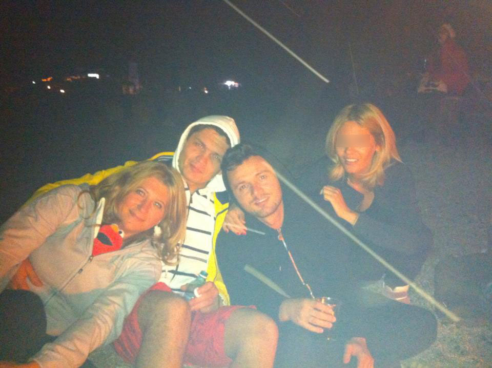 Tavi si Valentina au fost la Vama Veche pe 8 septembrie