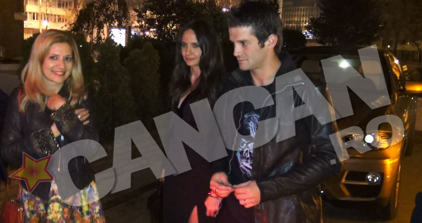 Cristi a sarbatorit in oras alaturi de mai multi prieteni, printre care si Amalia Enache