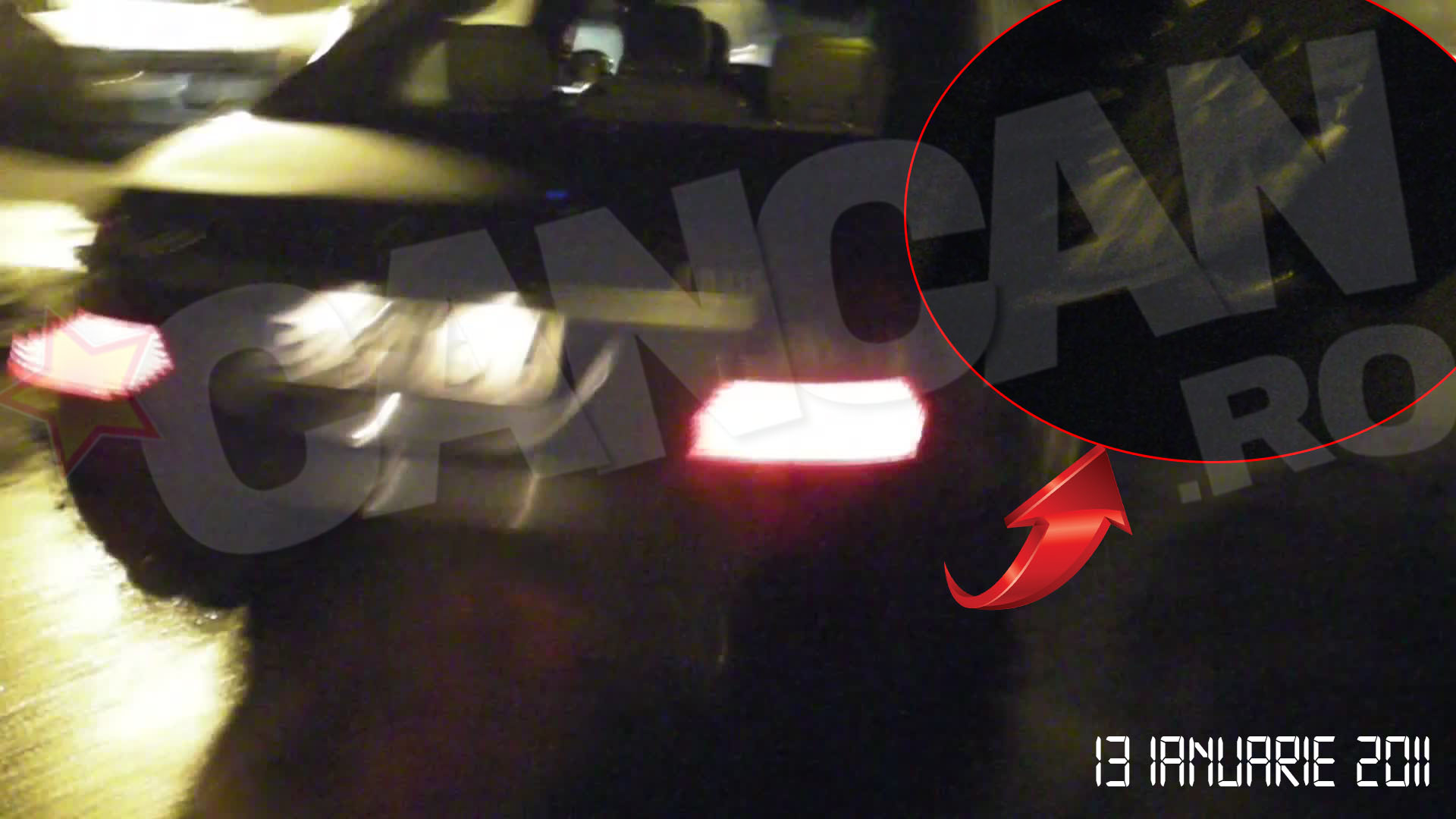 Da cu masina peste ziarist