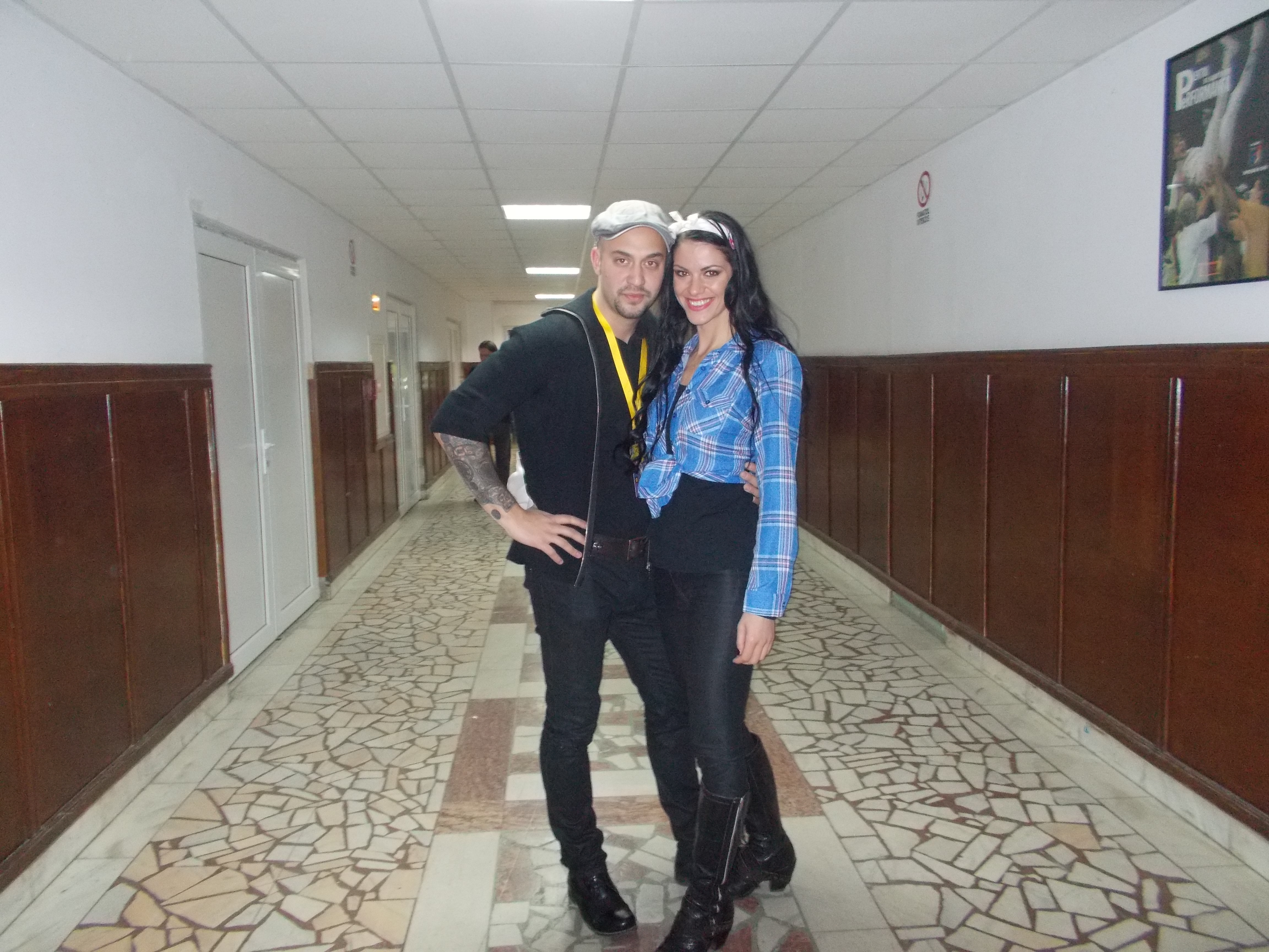 Alex Anghel si Raluca Petrica