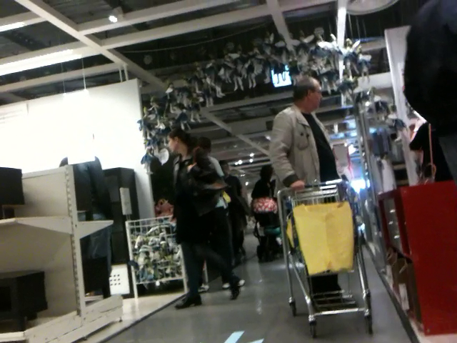 Busuioc era in magazin cu obiecte de decor