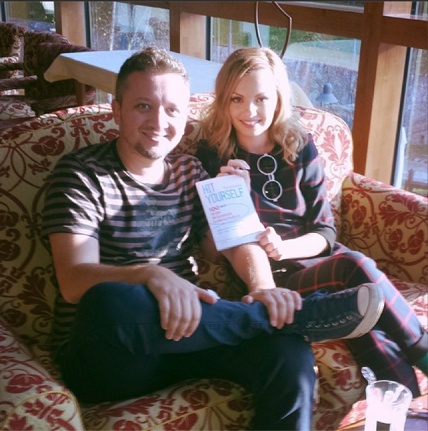 Alexandra Stan alaturi de Florin Grozea