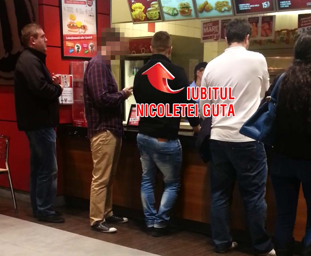 Iubitul Nicoletei mananca de la Mc Donald s