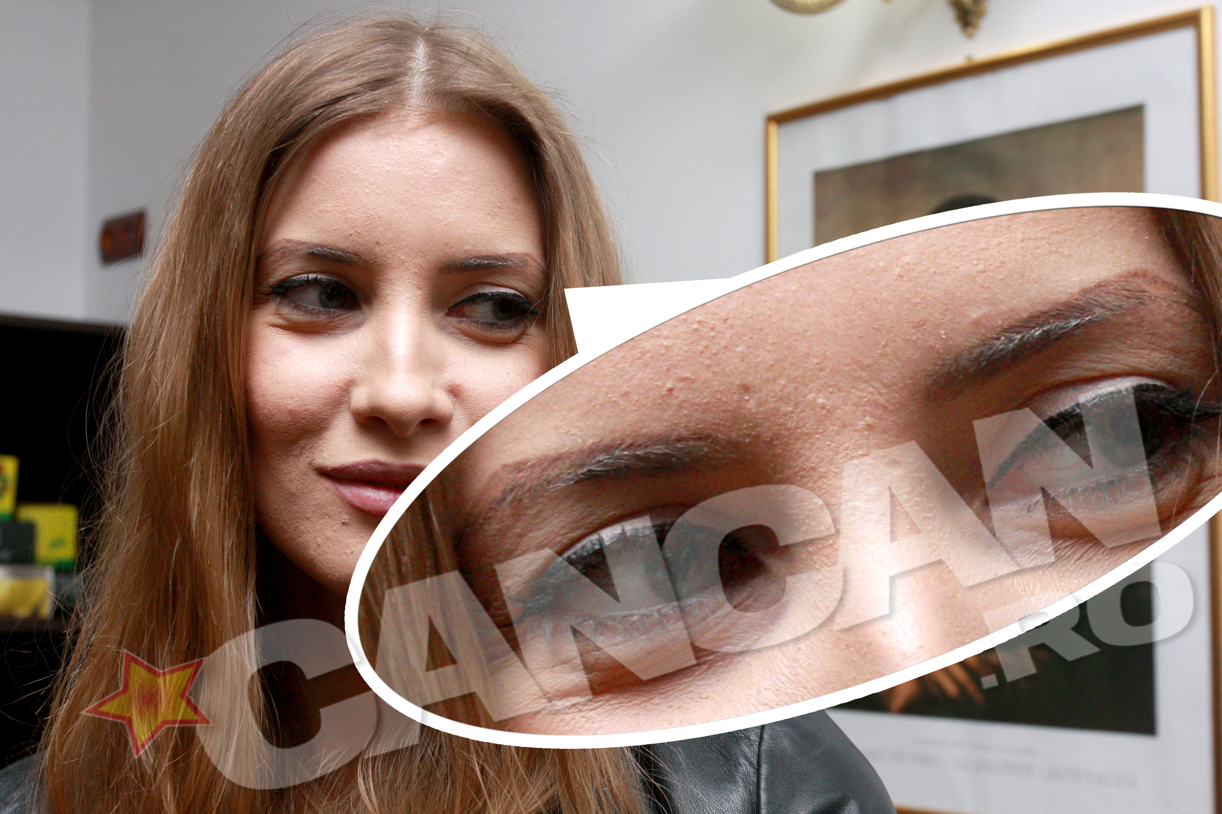 In urma cu ceva vreme, Iulia nu invatase cum sa isi aranjeze sprancenele