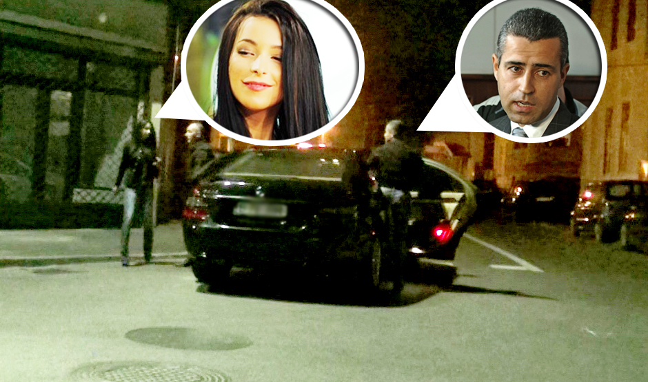 Remus Truica a venit sa o ia de acasa pe Bijou si a asteptat-o cateva clipe in fata blocului