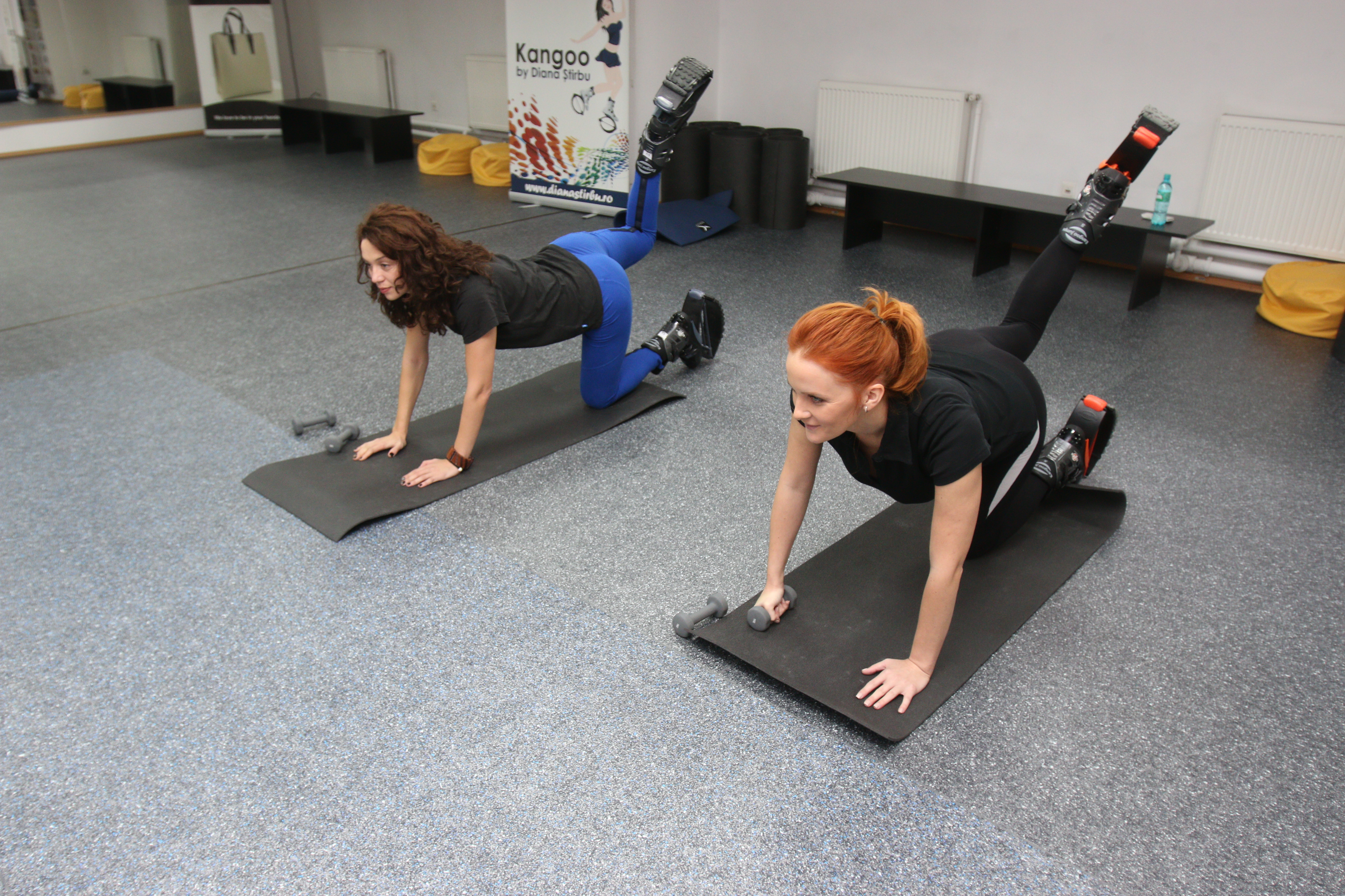 Cele doua lucreaza toate grupele de muschi