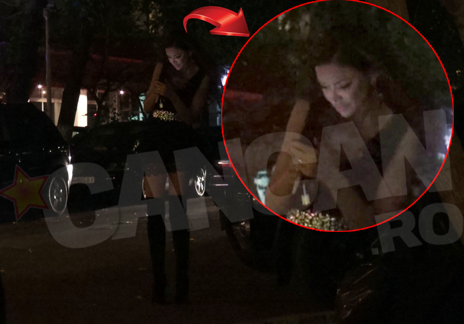 Tot chipul i s-a inseninat, dupa ce a primit un SMS