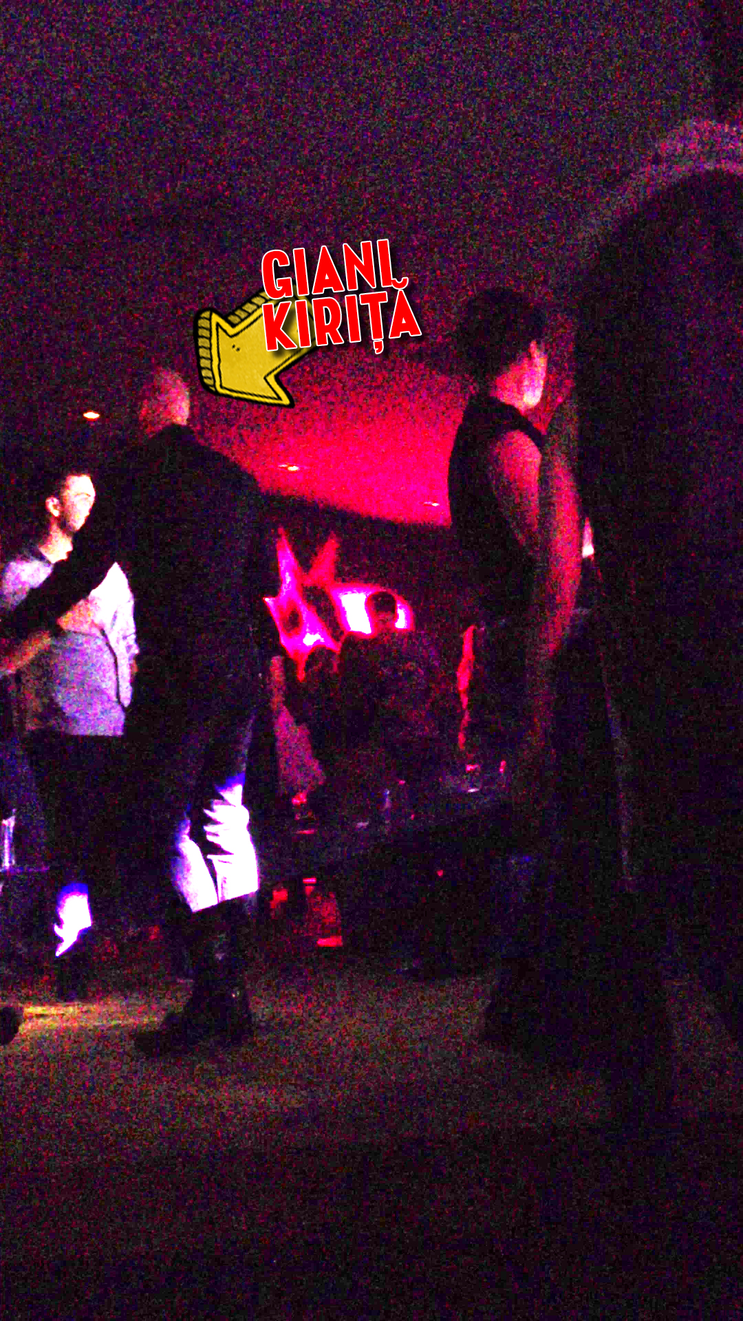 Giani isi exerseaza miscarile pe care le-a invatat la Dansez