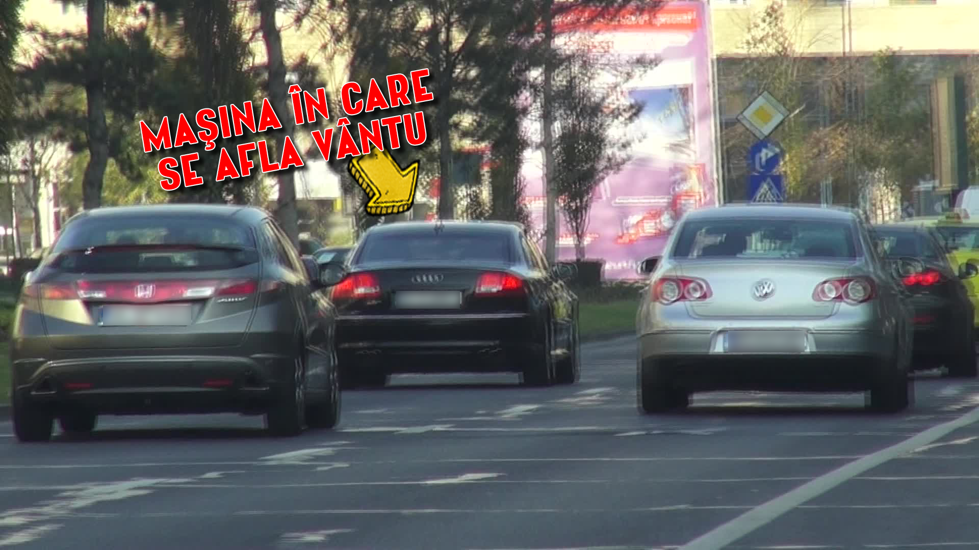 Cei trei s-au plimbat prin Bucuresti si au discutat in masina