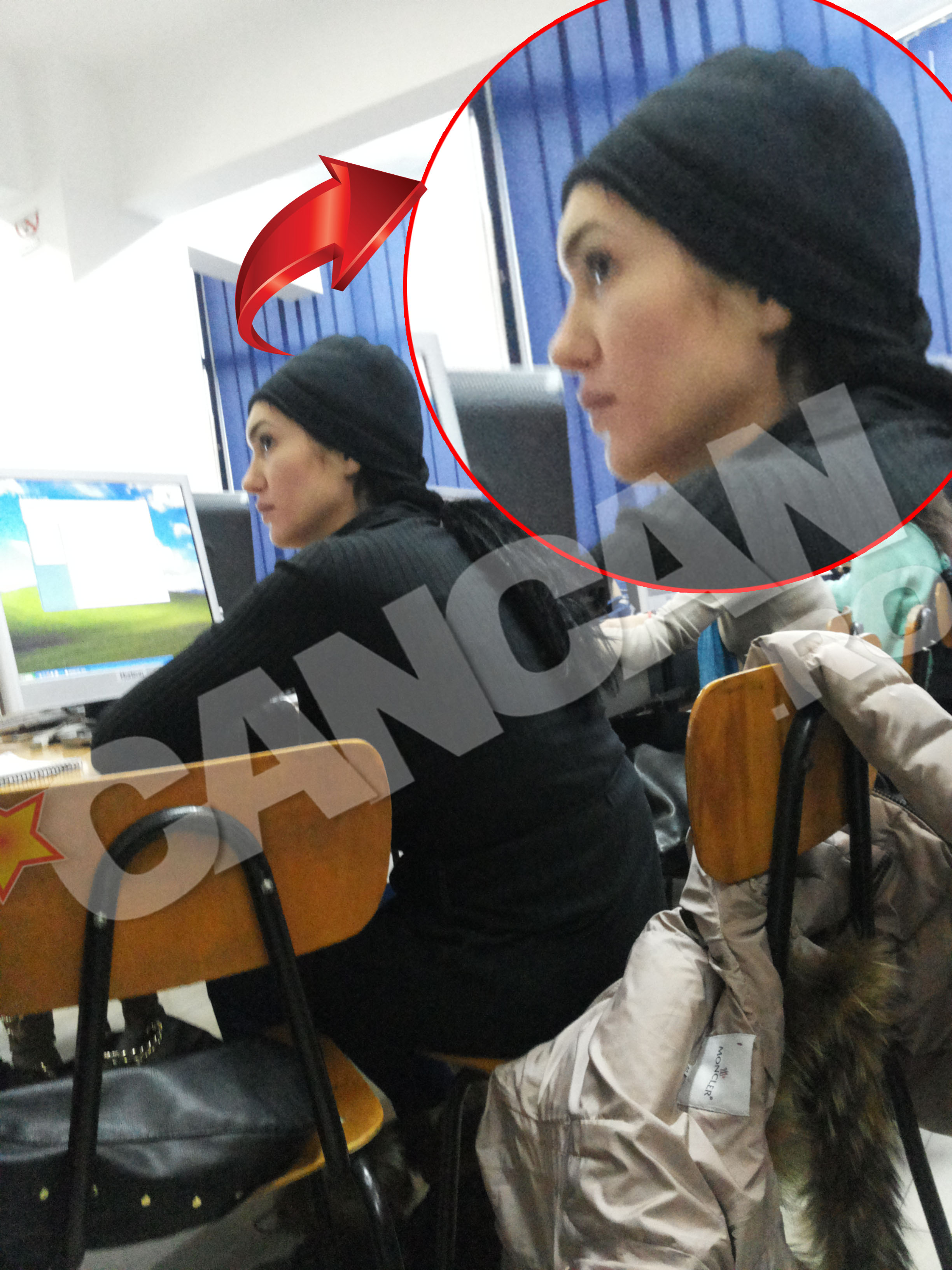 Lumea o stie machiata si aranjata, iar la scoala e de nerecunoscut