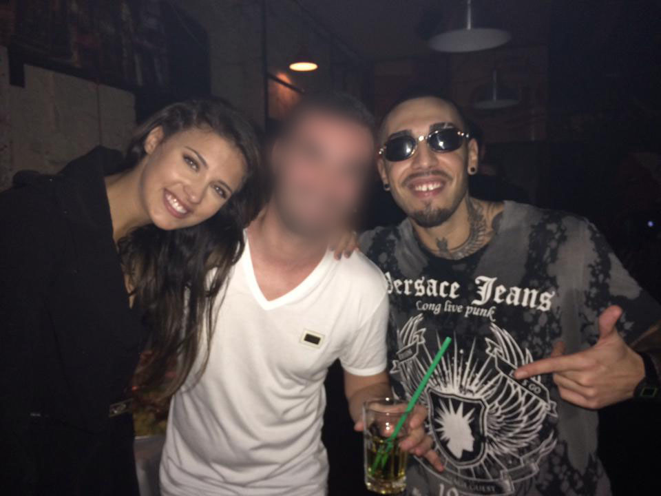 Antonia si Alex Velea s-au fotografiat impreuna alaturi de sarbatorit