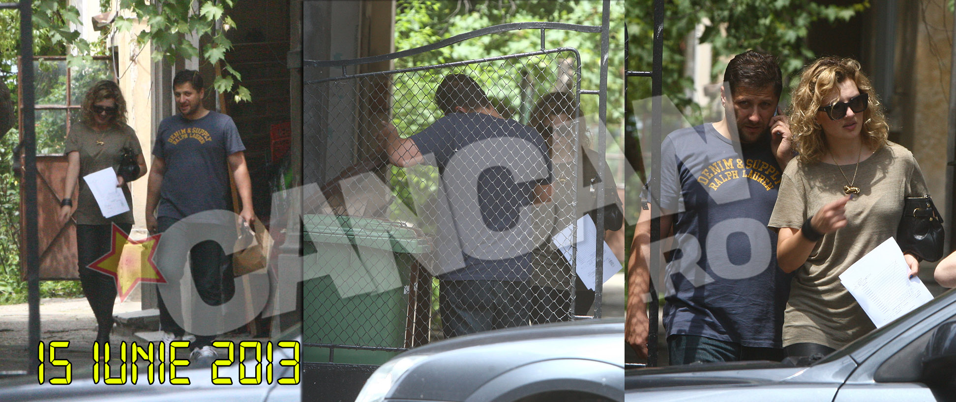 Extrem de zambitoare, fiica cea mare a lui Traian Basescu si iubitul ei au parasit impreuna imobilul unde locuieste el. Tanarul avocat a aruncat intr-un tomberon punga in care Ioana ii adusese mancarea!