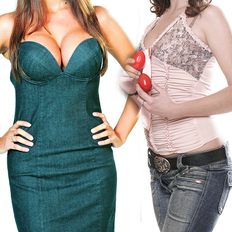 I-am trimis medicului estetician Yair Miron aceasta fotografie, iar el a decis: persoana din imagine are silicoane