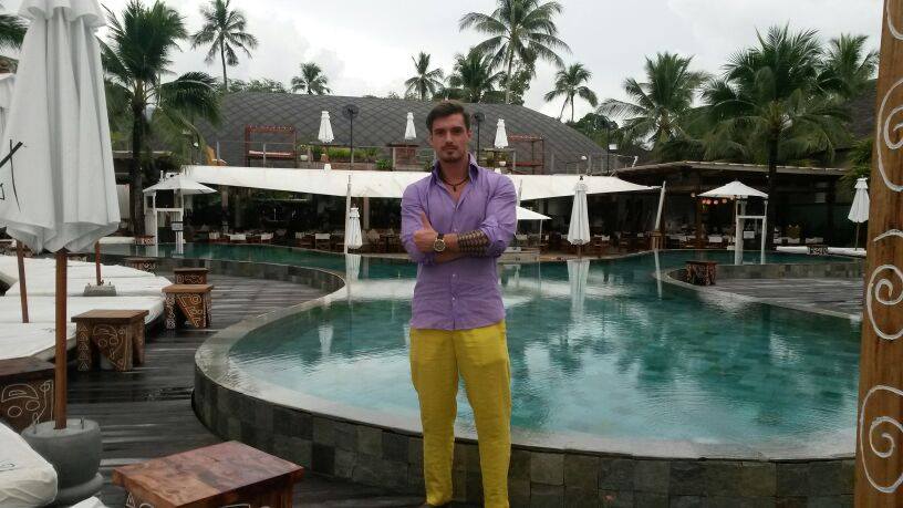 Lui Vladau ii place la nebunie sa inoate