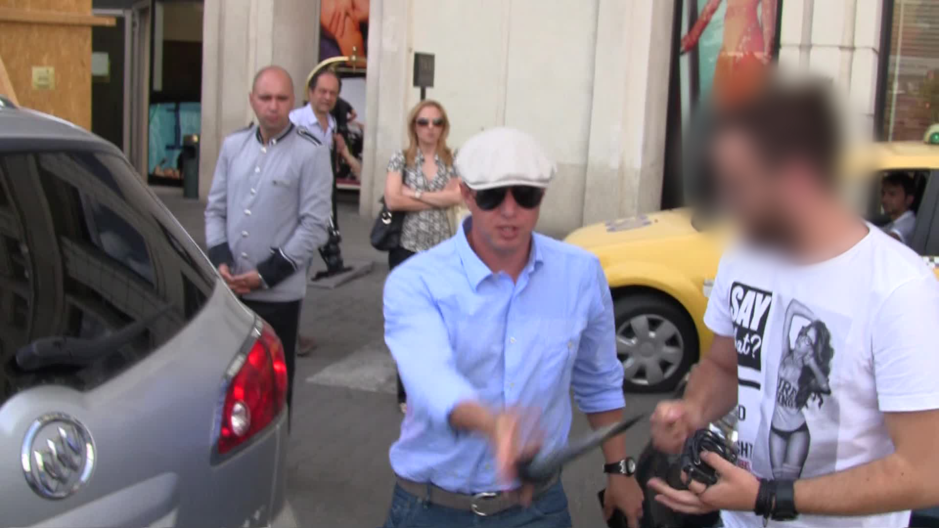 altercatie paparazzii