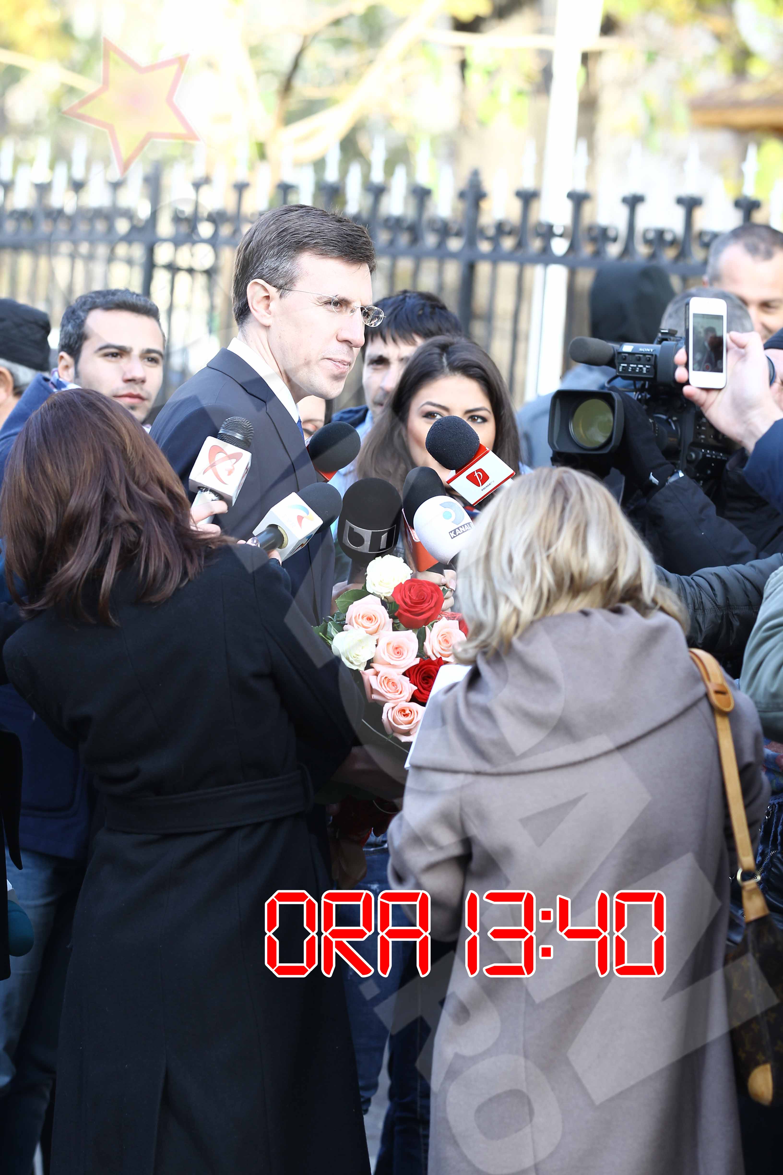 Nasul Dorin Chirtoacă a fost primul care a ajuns la biserica