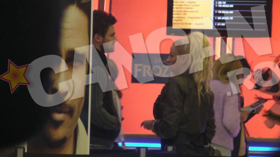 Sanziana Buruiana a iesit alaturi de iubitul ei, la film