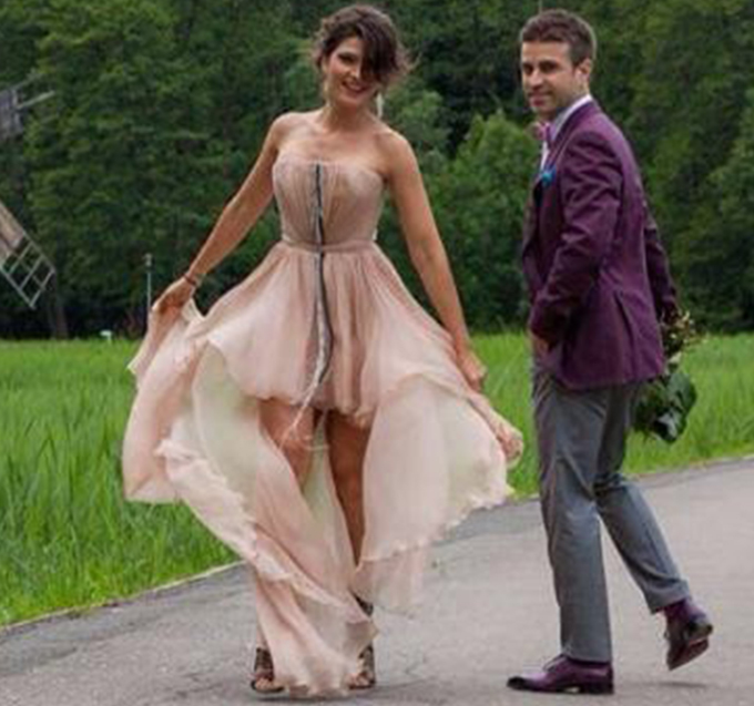 Vedeta si sotul ei s-au casatorit anul trecut, dupa patru ani de relatie