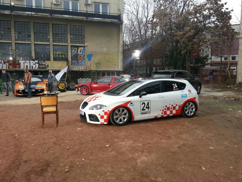 Aceasta este una dintre cele sase masini tunate care urmeaza sa apara in videoclipul lui Pepe