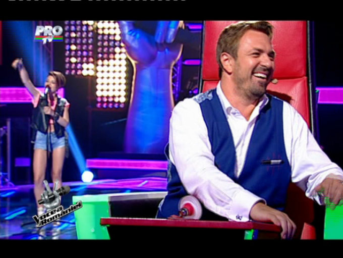 La auditiile pe nevazute, Horia a rupt butonul atunci cand a apasat pentru una din concurente