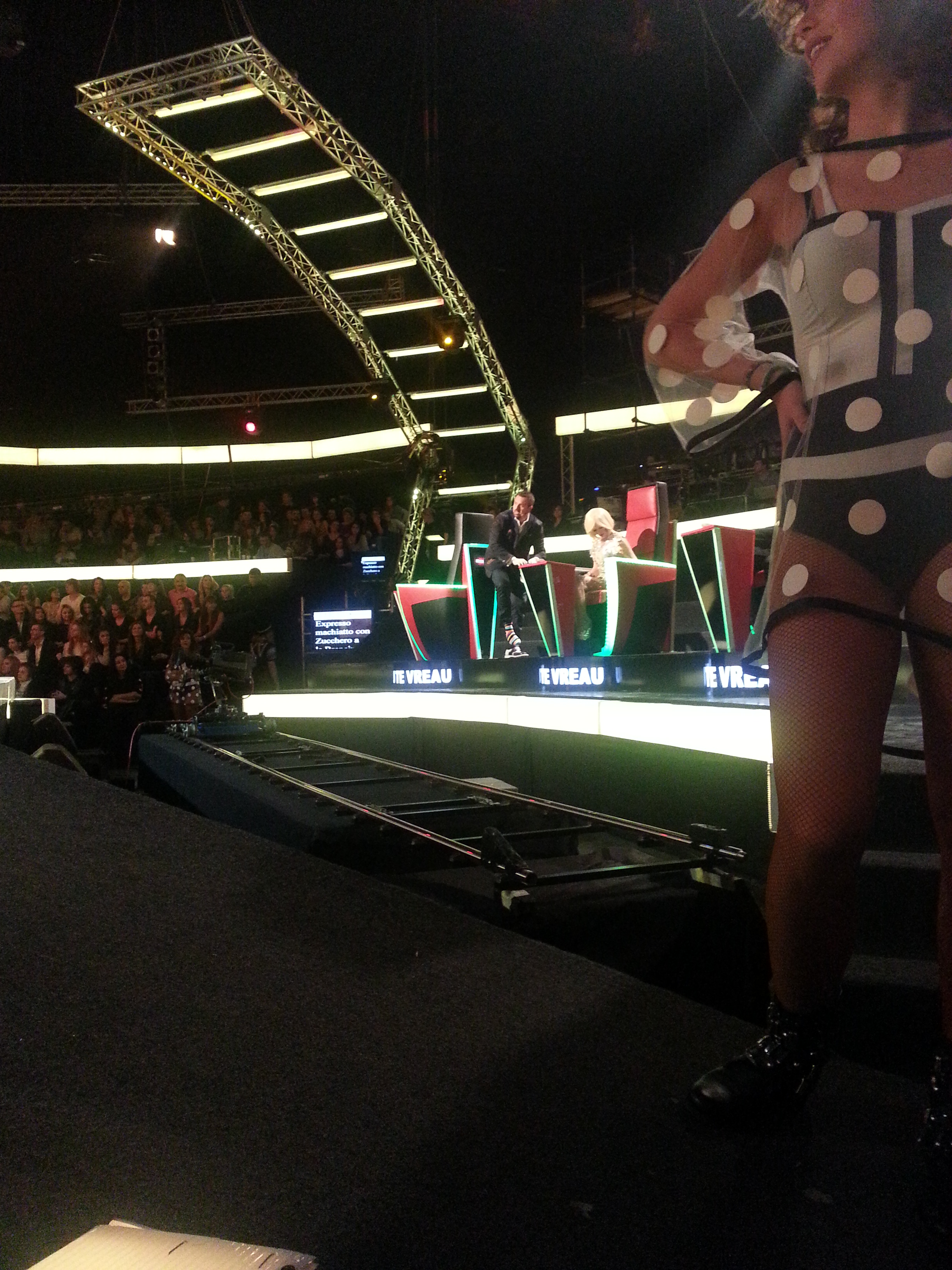 Brenciu a facut deliciul publicului cu sosetele sale colorate