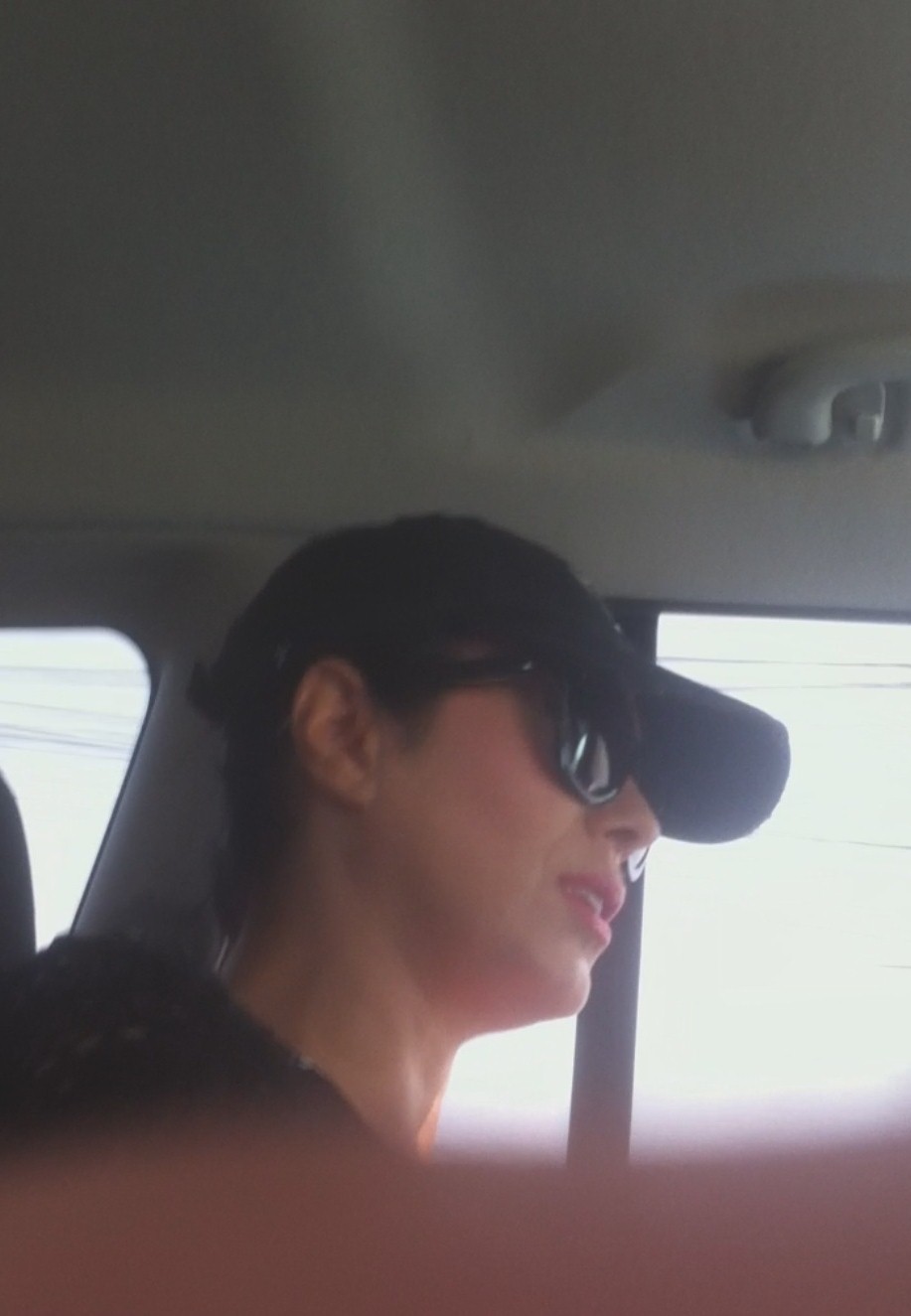 Mariana Moculescu s-a dezlantuit in masina